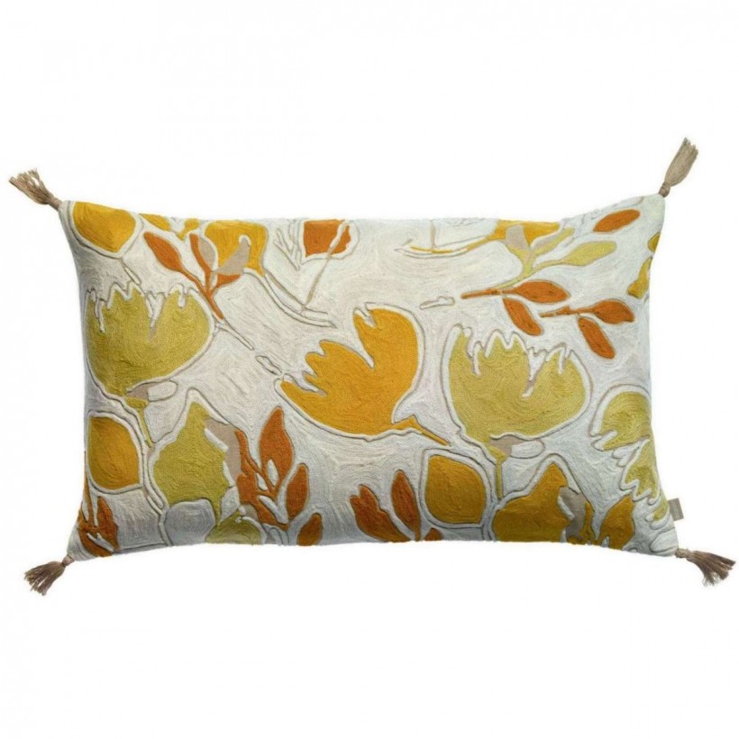 HANDMADE CUSHION VIVARAISE KANOA MIMOSA 40×65 50% COTTON 50%LINEN