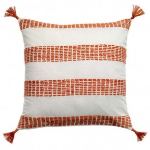 CUSHION VIVARAISE DIANA RAYURE MARMELADE 45×45 55% COTTON...