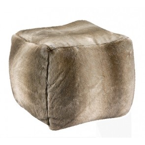 POUF VIVARAISE LOVE NATUREL 40x40 70% ACRYLIC 30% POLYSTER