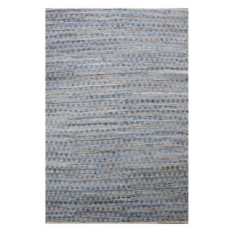 ΧΑΛΙ THE RUG REPUBLIC PRISM BLUE 160x230 50% ΓΙΟΥΤΑ 50% ΒΑΜΒΑΚΙ