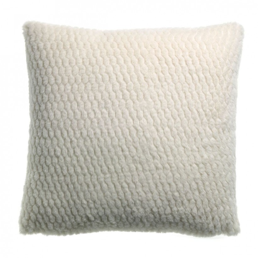 CUSHION VIVARAISE GEORGIA NEIGE  45x45 100%POLYESTER