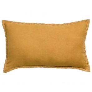 CUSHION VIVARAISE NALA OCRE 30x50 45% LINEN 55% COTTON