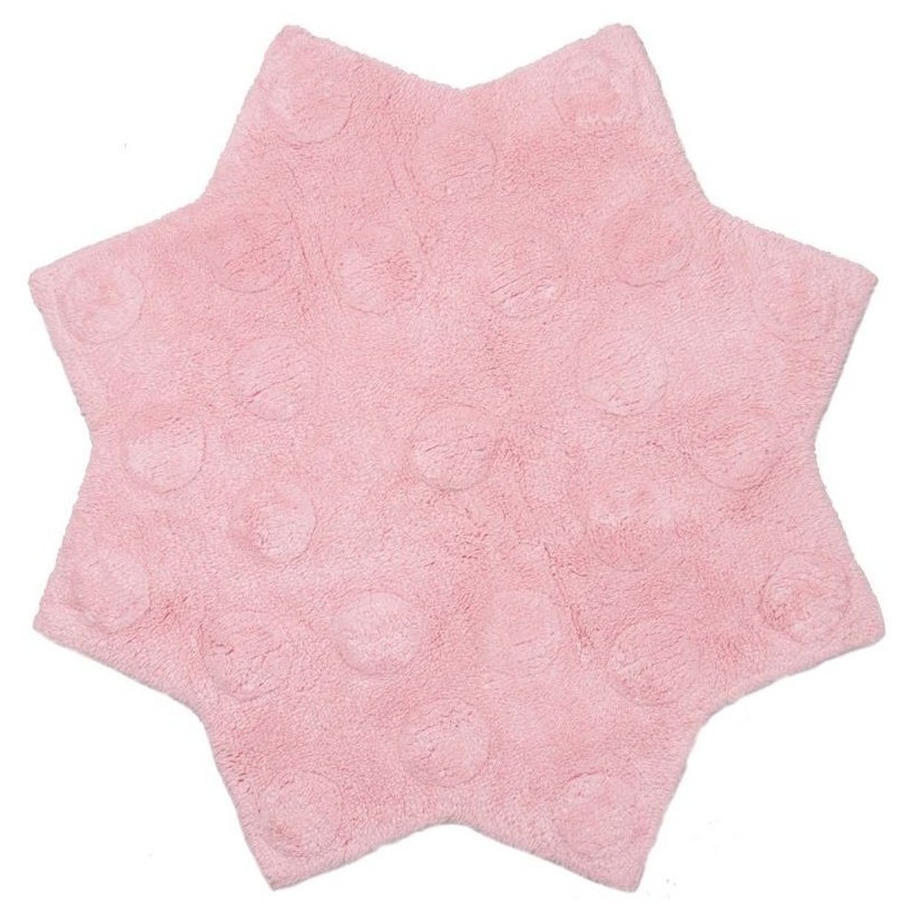 RUG NATTIOT LITTLE STELLA ROSE D 90 100% COTTON