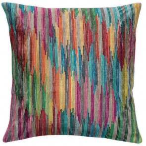 HANDMADE CUSHION VIVARAISE FABIO MULTICO 45x45 100%COTTON