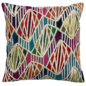 HANDMADE CUSHION VIVARAISE ROMEO MULTICO 45×45 100% COTTON