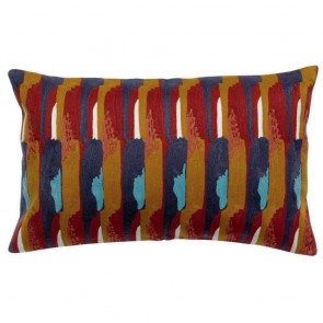 HANDMADE CUSHION VIVARAISE NINA RUBIS 40×65 100% COTTON