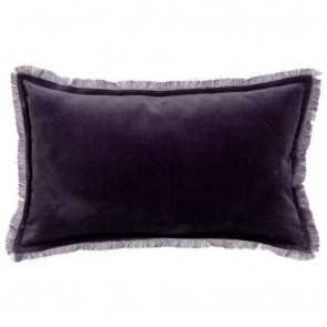 CUSHION VIVARAISE FARA RAISIN 30×50 100% VELVET COTTON