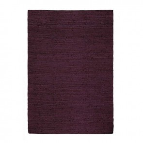 RUG VIVARAISE JAROD POURPRE 170×240 100% JUTE