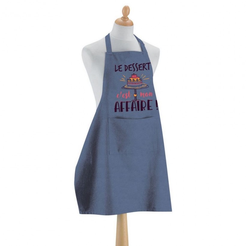 KITCHEN APRON WINKLER LE DESERT PEPS JEANS 90x72 100% COTTON