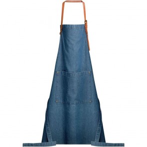 KITCHEN APRON WINKLER DINEM BLEU DENIM 70x90 100% COTTON