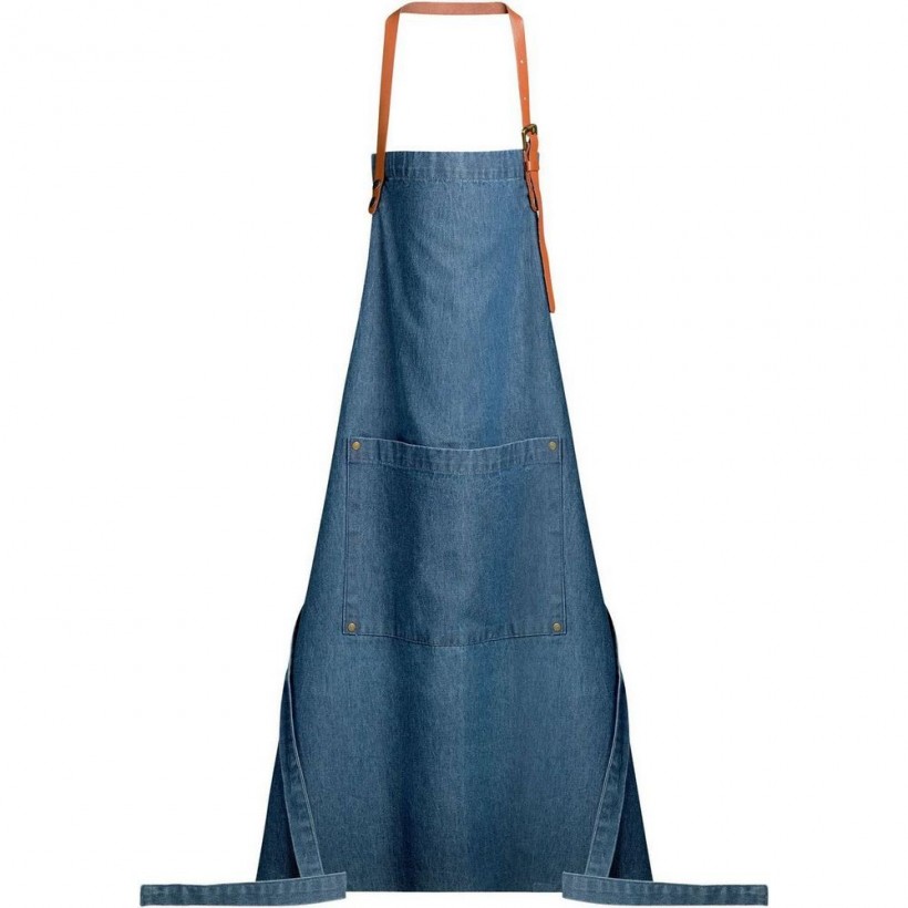 KITCHEN APRON WINKLER DINEM BLEU DENIM 70x90 100% COTTON