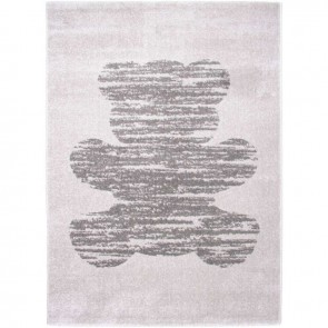 RUG NATTIOT VINTAGE TEDDY GRIS 120×170 100% POLYESTER